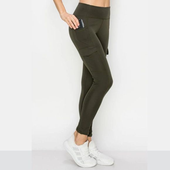 Cargo Pocket Legging - Pocket Legging - Cargo Legging - Body Shaping - Picture 2 of 3